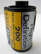 Kodak HD2 High Definition 200 Color Print Film, 35 mm 24 exp.