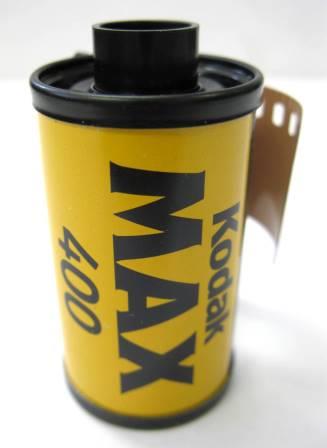 Kodak Max 400 Color Print Film, 35mm x 24 Exp
