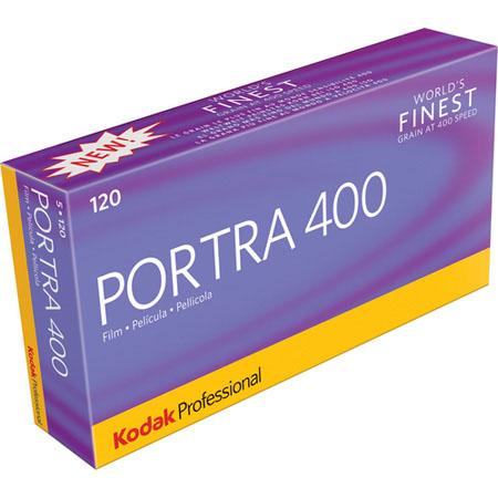 Kodak Professional Portra 400, 120 Pro Pack of 5