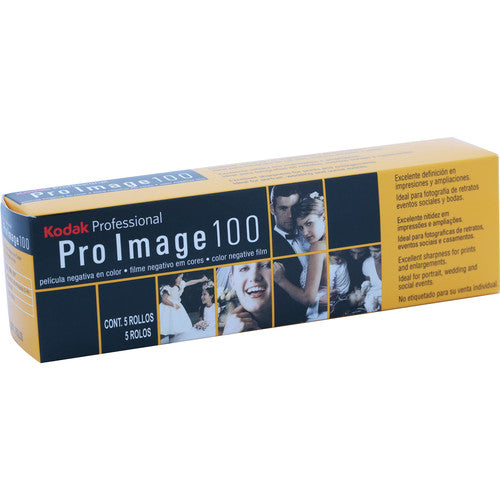 Kodak PROIMAGE 100 Color Print Film, 35mm x 36 exp.- 5 Pack