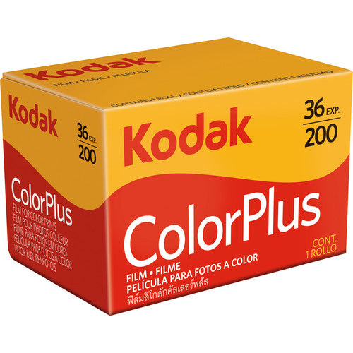 Kodak Color Plus 200, ISO 200, 35mm 36 exp, Color Print Film