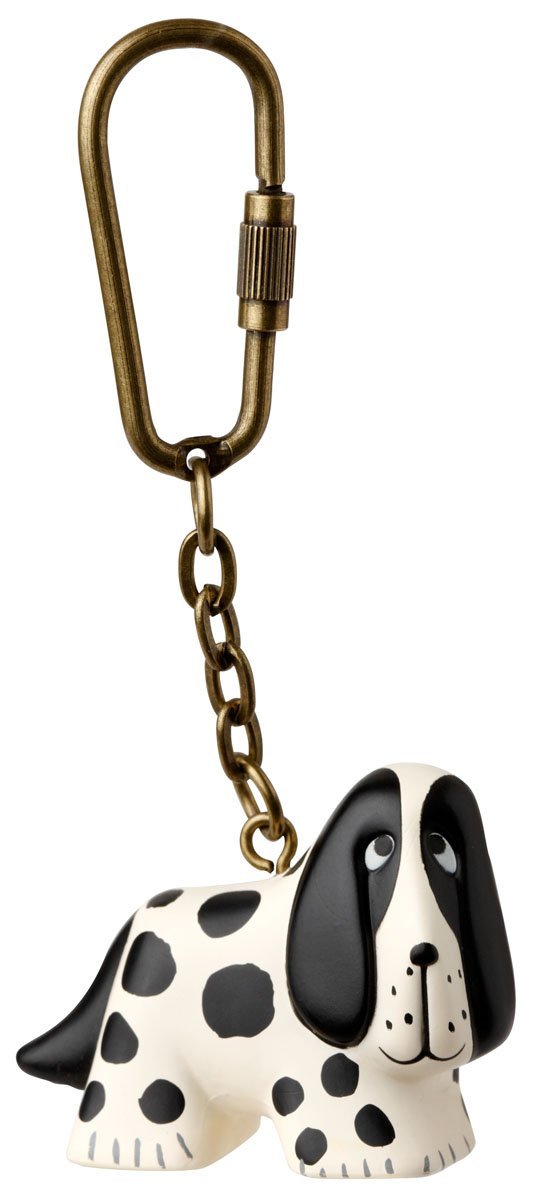 Dog Mini-animal Key Ring, Lisa Larson