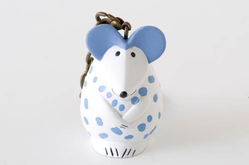 Mouse/Rat Mini-animal Key Ring, Lisa Larson