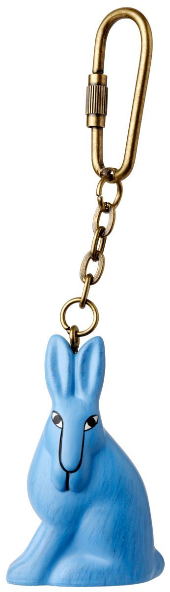 Rabbit Mini-animal Key Ring, Lisa Larson