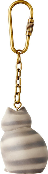 Sitting Cat Mini-animal Key Ring, Lisa Larson