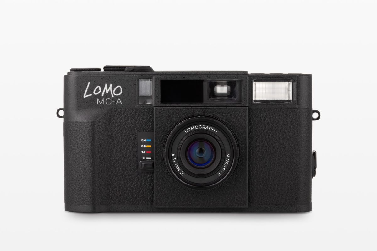 Lomography Lomo MC-A, 35 mm Film Camera, Black