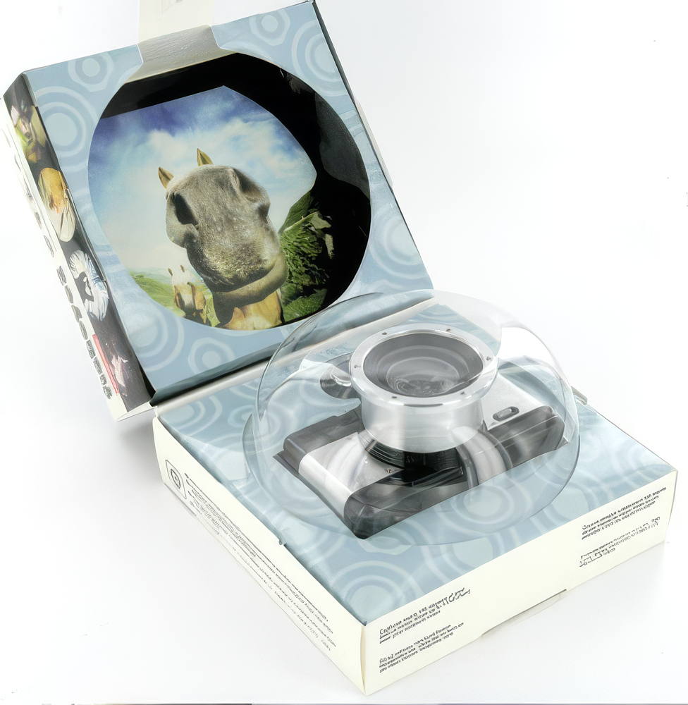 Lomography Fisheye No. 2 Camera, 35 mm 170 Degree Lens, Black/Metal Version