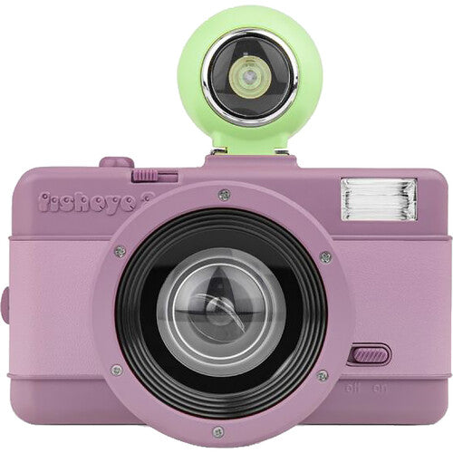 Lomography Fisheye No. 2 Camera, 35 mm, 170 Degree Lens, Grape Jam Color