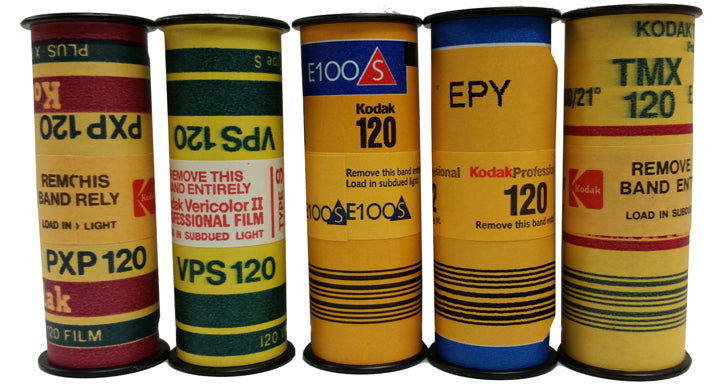 Lomolicious —120 5 Roll Pack, for your Toy, Lomo, Holga, and Vintage 120 Cameras