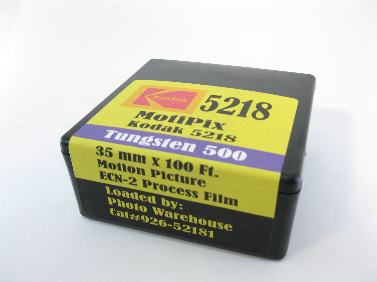 Motipix Vintage Kodak 500T, 35 mm x 100 Foot, 5218 Color Print Film ECN-2 Process