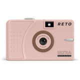 Ultrafine RETO Ultra Wide & Slim 35mm Camera with 22 mm Lens, Pink
