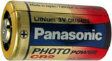 Panasonic Lithium CR2 Battery 3V, Singly or 5-Pack