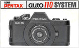 Pentax Auto 110 SLR Film Camera, with Lenses and Flash Outfit —Used