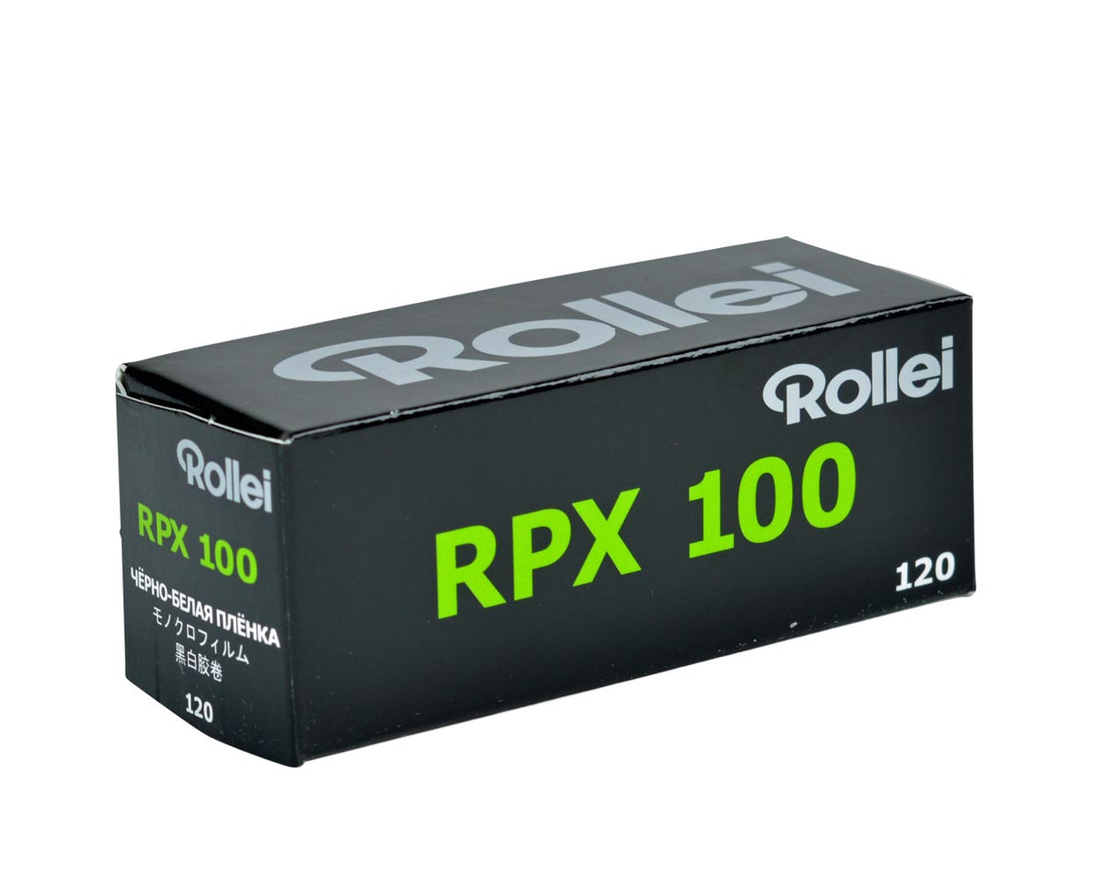 Rollei RPX 100 Black and White Negative Film 120 Format