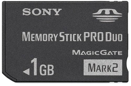 Sony 1 GB Memory Stick Pro Duo Card