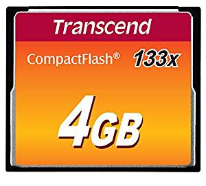 Transcend 4 GB Compact Flash Card