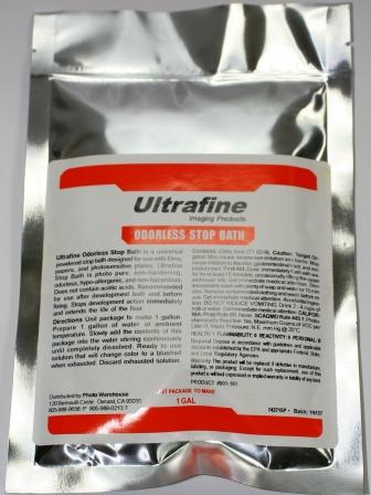 Ultrafine B & W Odorless Stop Bath, Powder to Make 1 Gallon