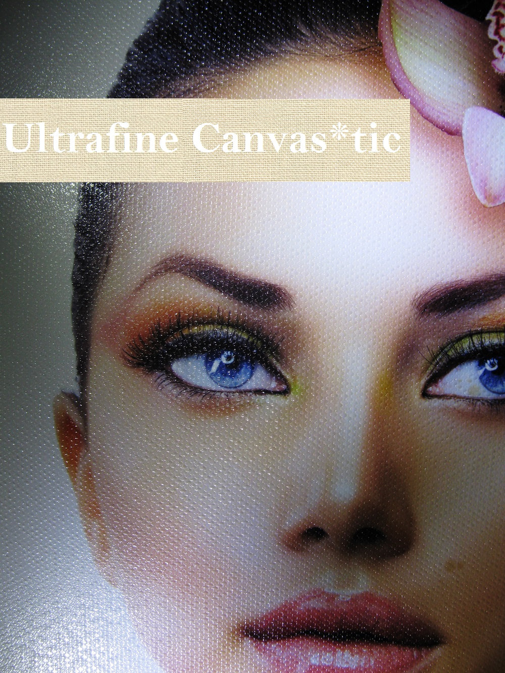 Ultrafine Canvas*tic Canvas-Textured Matte Fabric Photo Inkjet Paper, 19 mil, 24" x 75' Roll