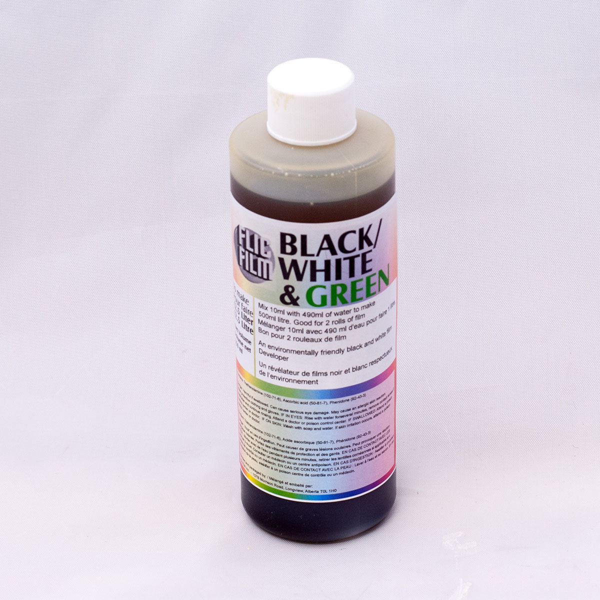 Ultrafine ECO Black, White, and Green, Film Developer 250ml by Flic Film