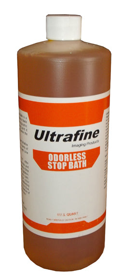 Ultrafine Liquid Odorless Stop Bath, 1 Quart to make 5 Gallons