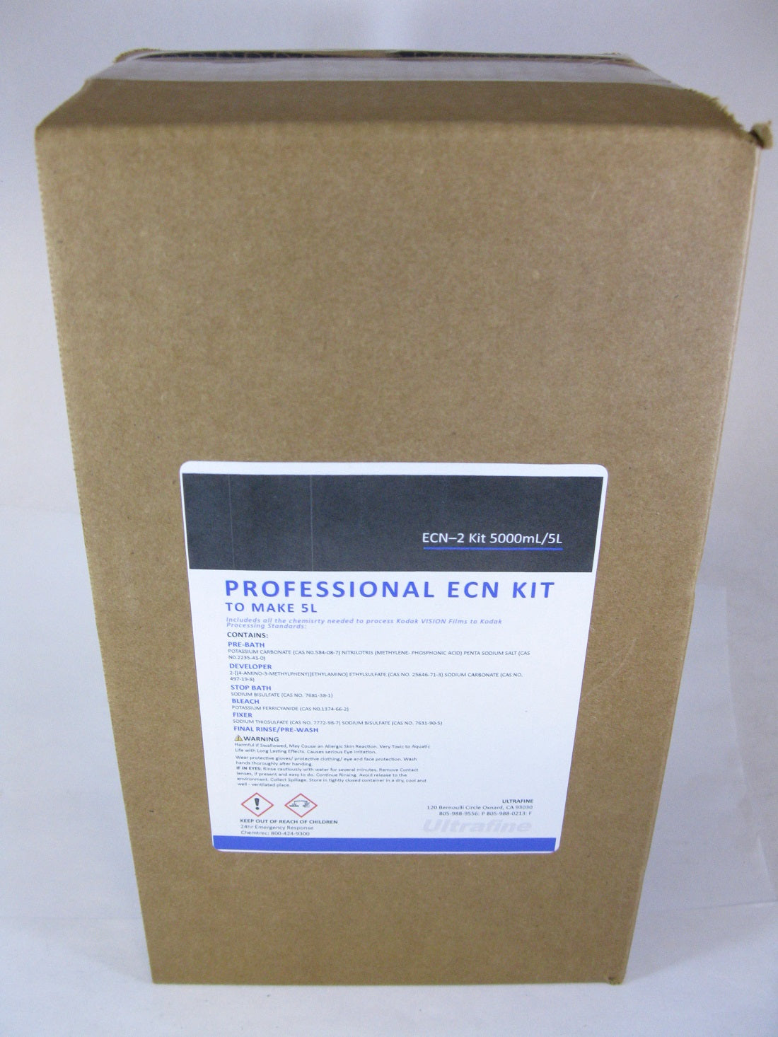 Ultrafine Motipix Professional ECN-2 LAB Processing Kit, 5 Liter