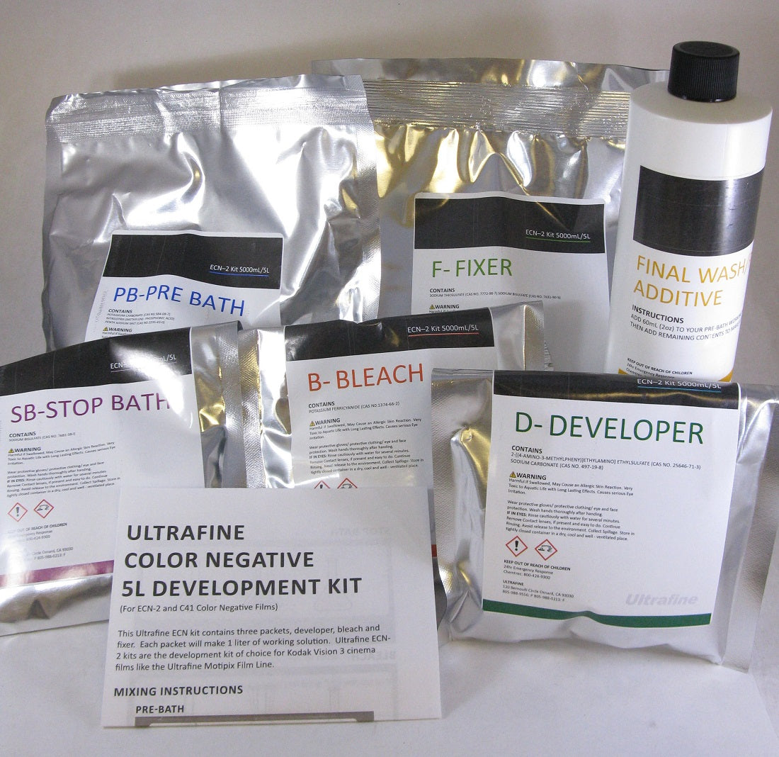 Ultrafine Motipix Professional ECN-2 LAB Processing Kit, 5 Liter