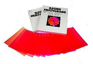 Ultrafine Multigrade Variable Contrast Filters 6" x 6" Set of 12