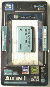 Ultrafine Multislot Memory Cardreader/Writer USB All In One