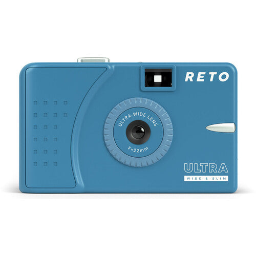 Ultrafine RETO Ultra Wide & Slim 35mm Camera with 22 mm Lens, Blue