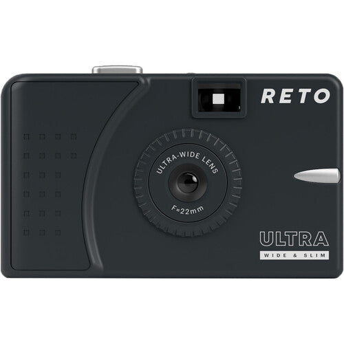 Ultrafine RETO Ultra Wide & Slim 35mm Camera with 22mm Lens , Charcoal