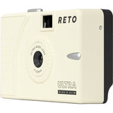 Ultrafine RETO Ultra Wide & Slim 35 MM Camera with  22 mm Lens, Cream
