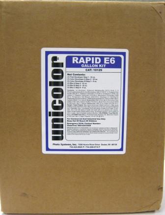 Ultrafine Unicolor E-6 Film Rapid Developing Kit, Gallon Kit