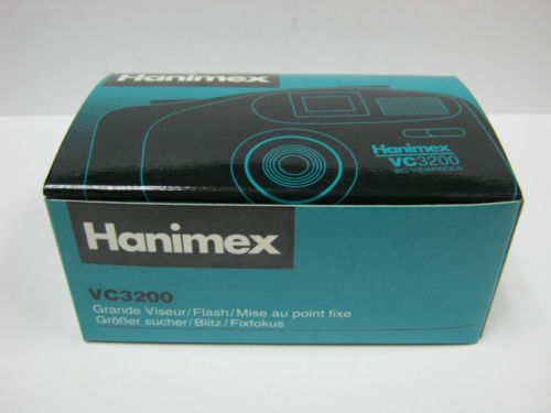 Hanimex VC3200 35mm, Big Viewfinder, Flash Film Camera