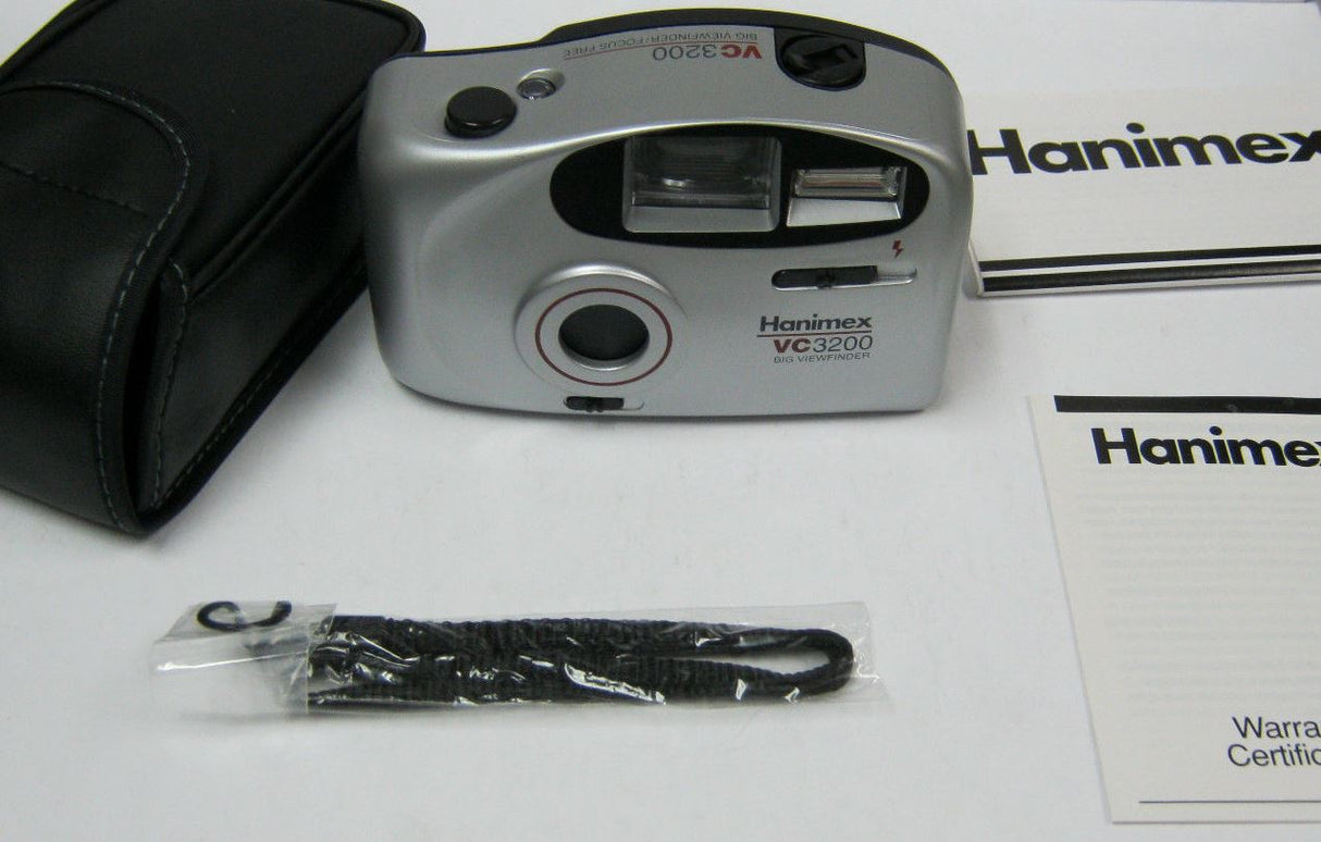 Hanimex VC3200 35mm, Big Viewfinder, Flash Film Camera