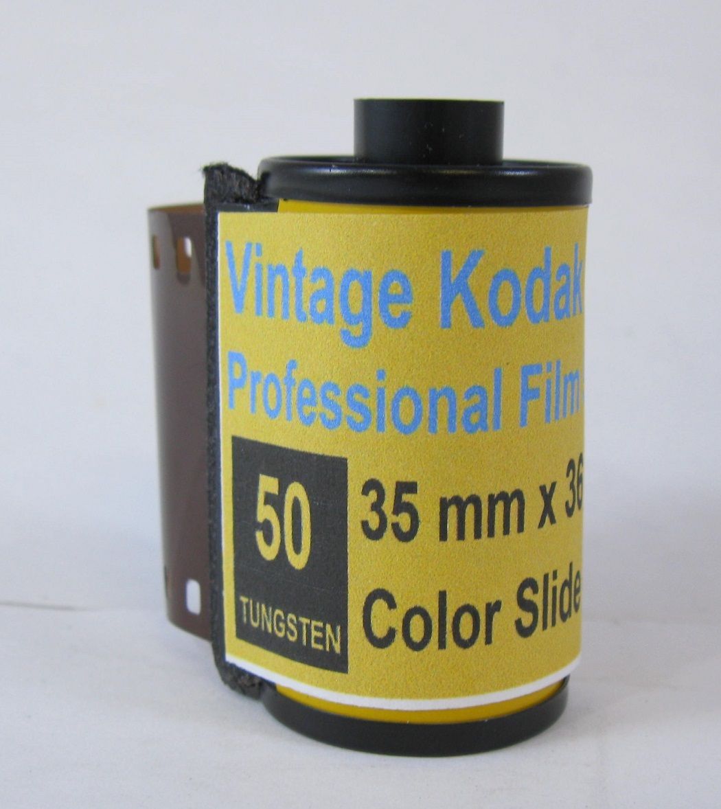 Vintage Kodak EktaChrome EPY 50T Slide Film, 35 mm x 36 Exp