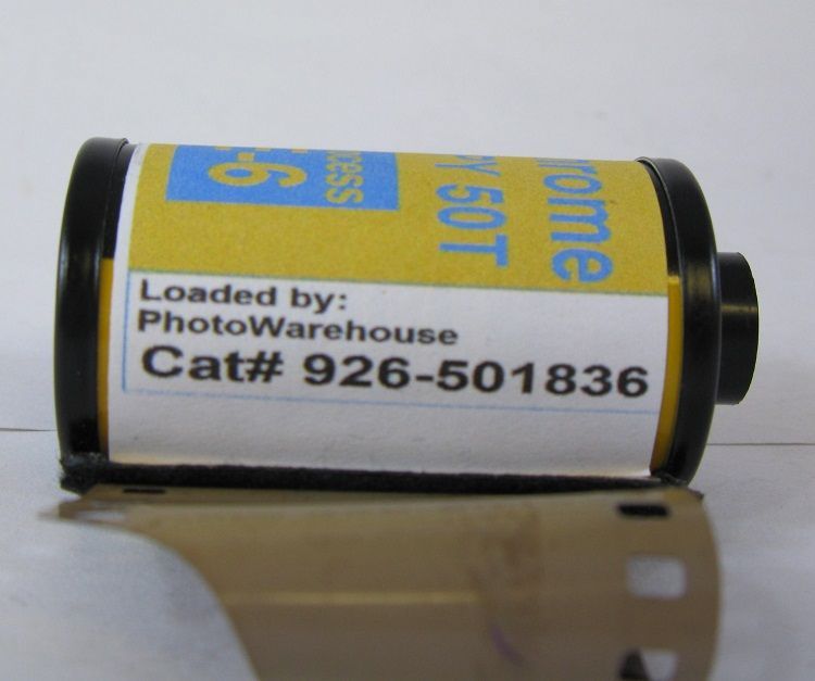 Vintage Kodak EktaChrome EPY 50T Slide Film, 35 mm x 36 Exp