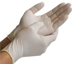 Vinyl Pressroom Gloves Medium