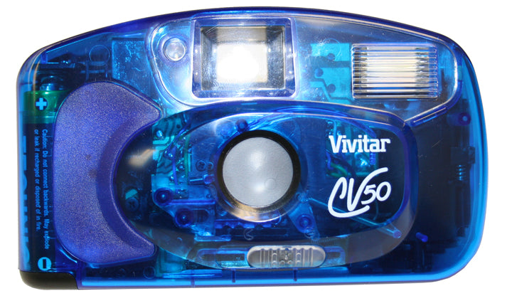 Vivitar CV 50, 35 mm Point and Shoot, Big Viewfinder Camera