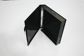 Vue-All Safe-T Binder, Black