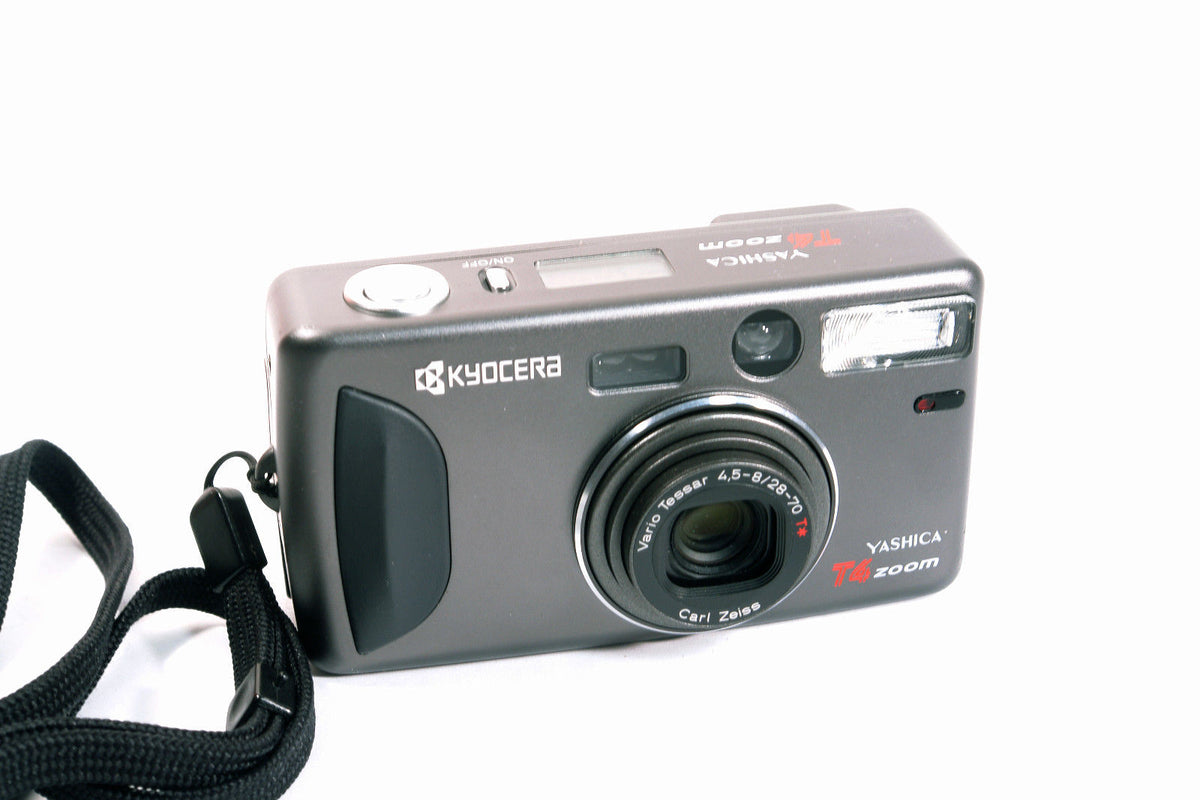 Yashica T4 Compact 35mm Camera with Carl Zeiss T* Zoom —Used