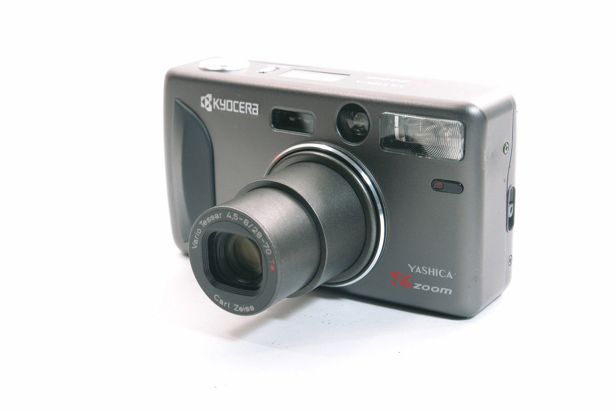 Yashica T4 Compact 35mm Camera with Carl Zeiss T* Zoom —Used